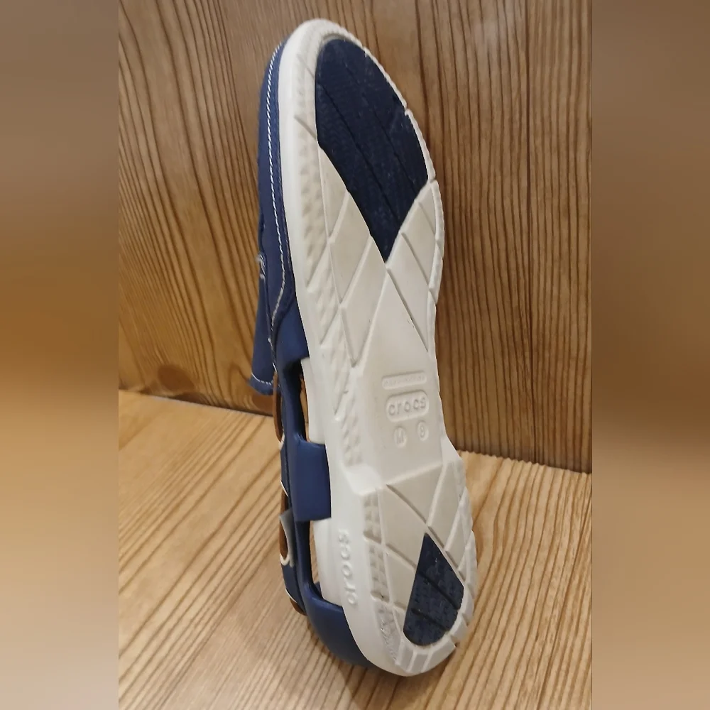 Crocs Men's Blue Casual Loafers - Picture 13 of 16